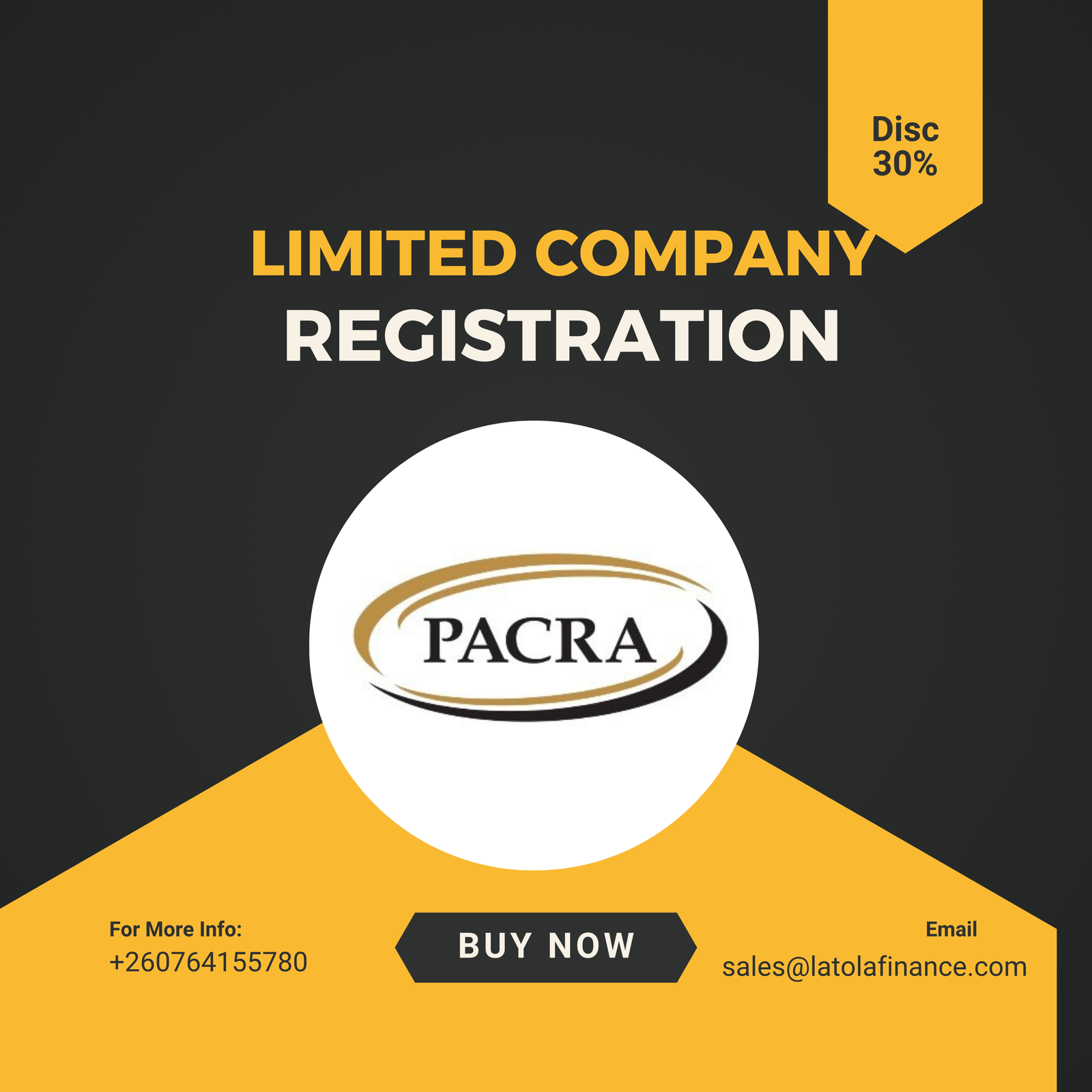 Limited Company Registration (PACRA)