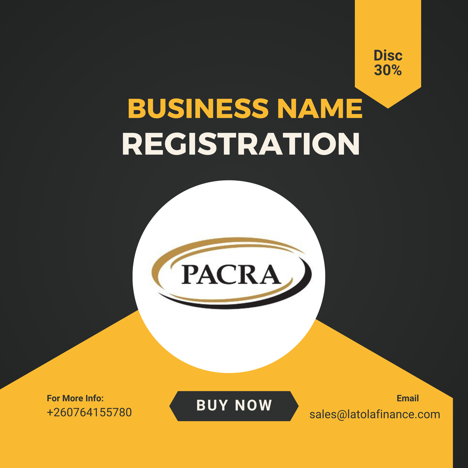 Business Name Registration (PACRA)